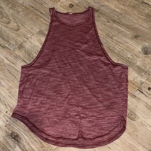 Lululemon Burgundy Sleeveless Racerback Top